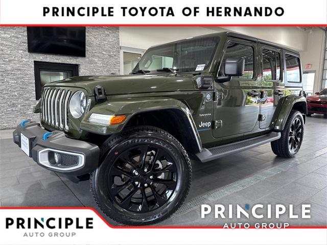 used 2023 Jeep Wrangler 4xe car, priced at $31,390