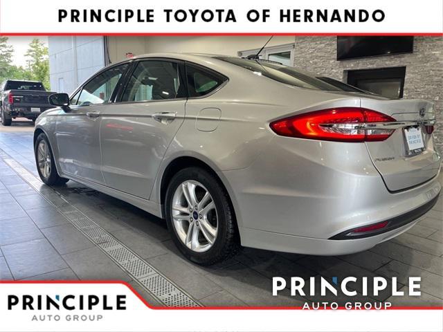 used 2018 Ford Fusion car, priced at $15,484