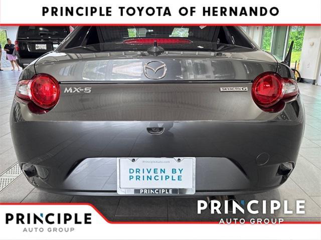 used 2023 Mazda MX-5 Miata RF car, priced at $28,500