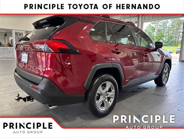 used 2022 Toyota RAV4 Hybrid car, priced at $29,345