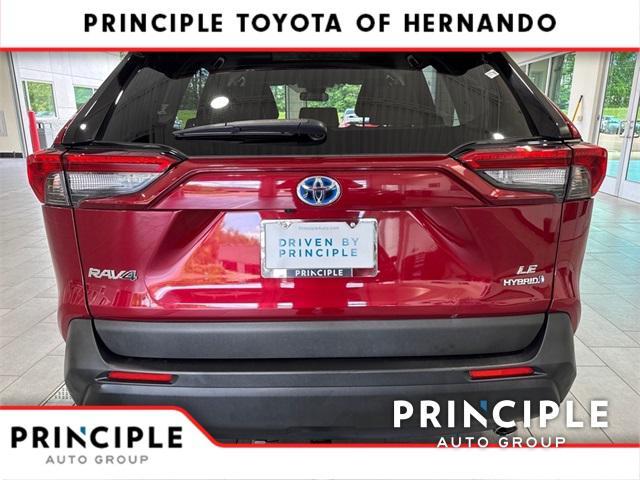 used 2022 Toyota RAV4 Hybrid car, priced at $29,345