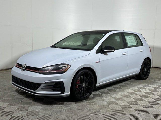 used 2021 Volkswagen Golf GTI car, priced at $20,491