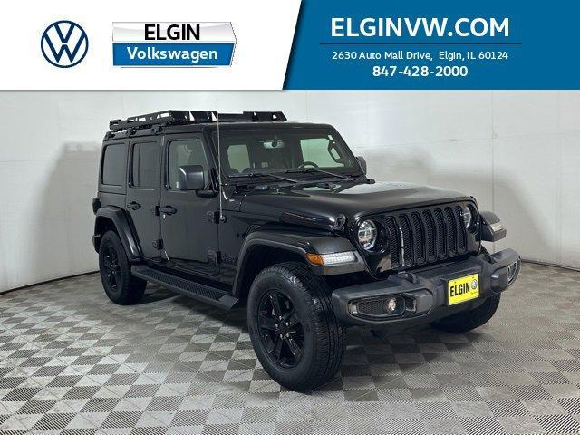 used 2021 Jeep Wrangler Unlimited car, priced at $30,885