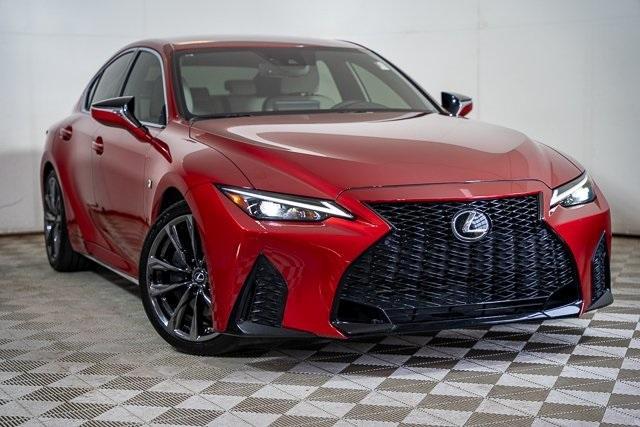 used 2021 Lexus IS 350 car, priced at $37,314