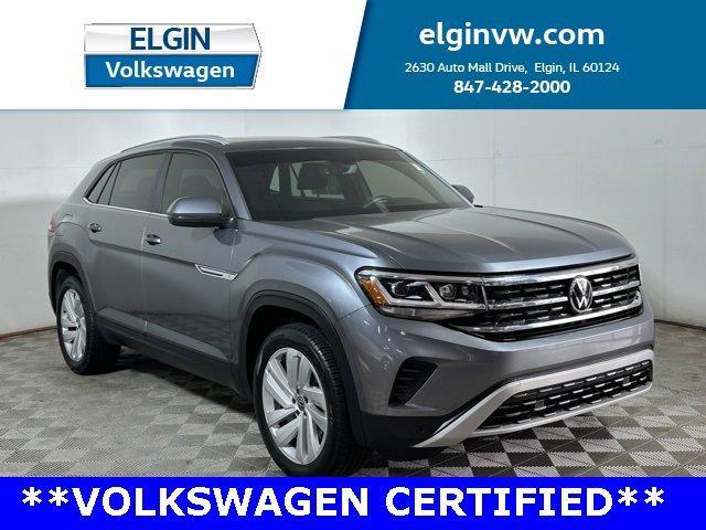 used 2022 Volkswagen Atlas Cross Sport car, priced at $26,185