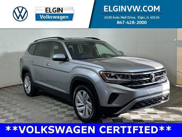 used 2021 Volkswagen Atlas car, priced at $23,689