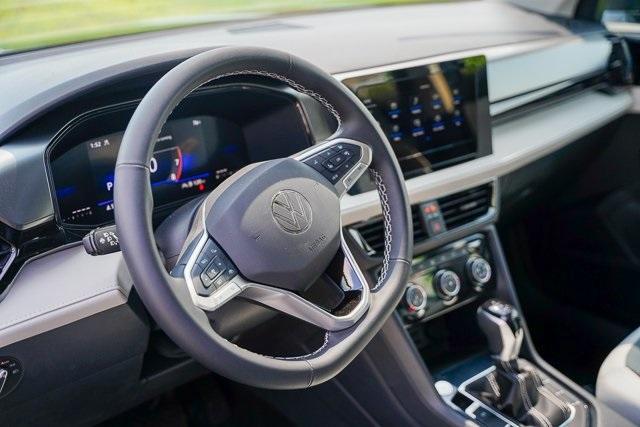 new 2025 Volkswagen Taos car, priced at $28,007