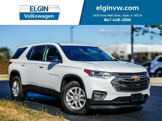 used 2020 Chevrolet Traverse car, priced at $18,741