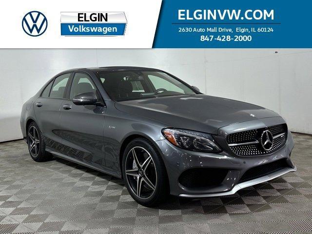 used 2017 Mercedes-Benz AMG C 43 car, priced at $28,988