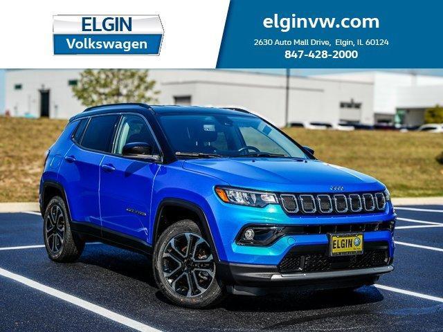used 2022 Jeep Compass car, priced at $23,609