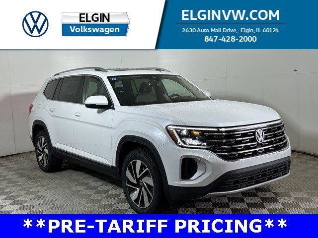new 2025 Volkswagen Atlas car, priced at $46,009