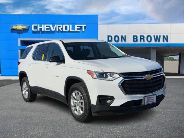 used 2020 Chevrolet Traverse car, priced at $23,492