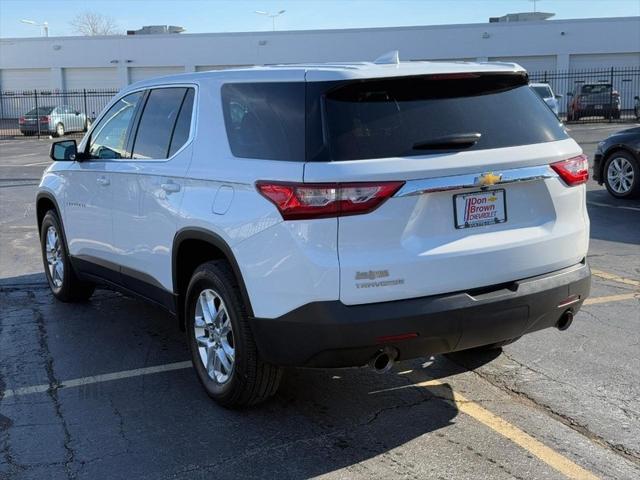 used 2020 Chevrolet Traverse car, priced at $23,492