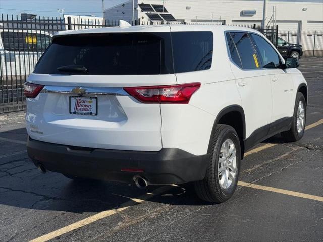 used 2020 Chevrolet Traverse car, priced at $23,492