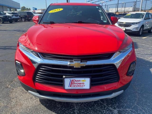 used 2021 Chevrolet Blazer car, priced at $22,433