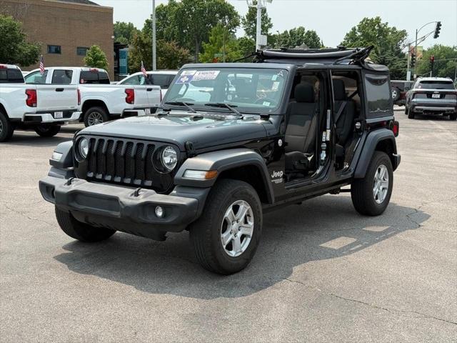 used 2018 Jeep Wrangler Unlimited car, priced at $20,181