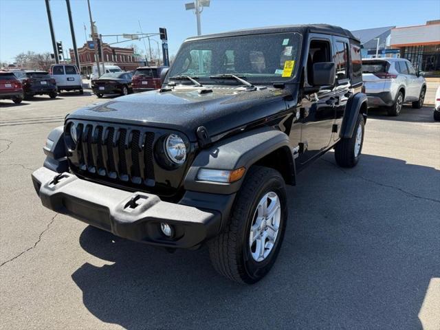 used 2018 Jeep Wrangler Unlimited car, priced at $20,181