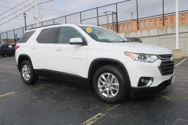 used 2021 Chevrolet Traverse car, priced at $29,743
