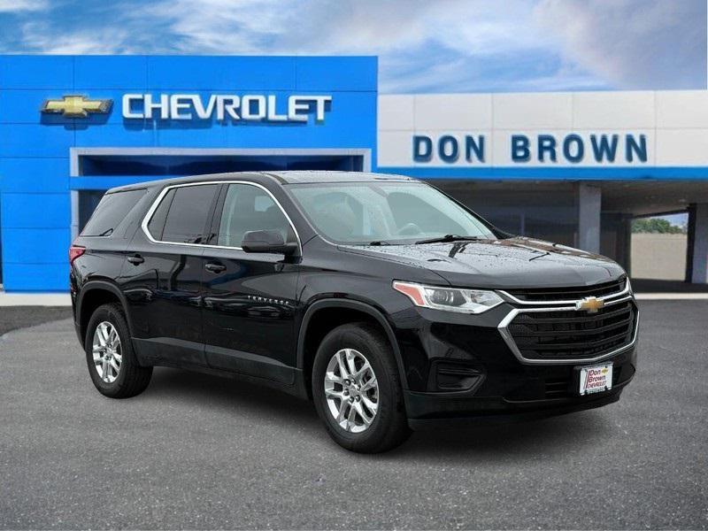 used 2021 Chevrolet Traverse car, priced at $17,500