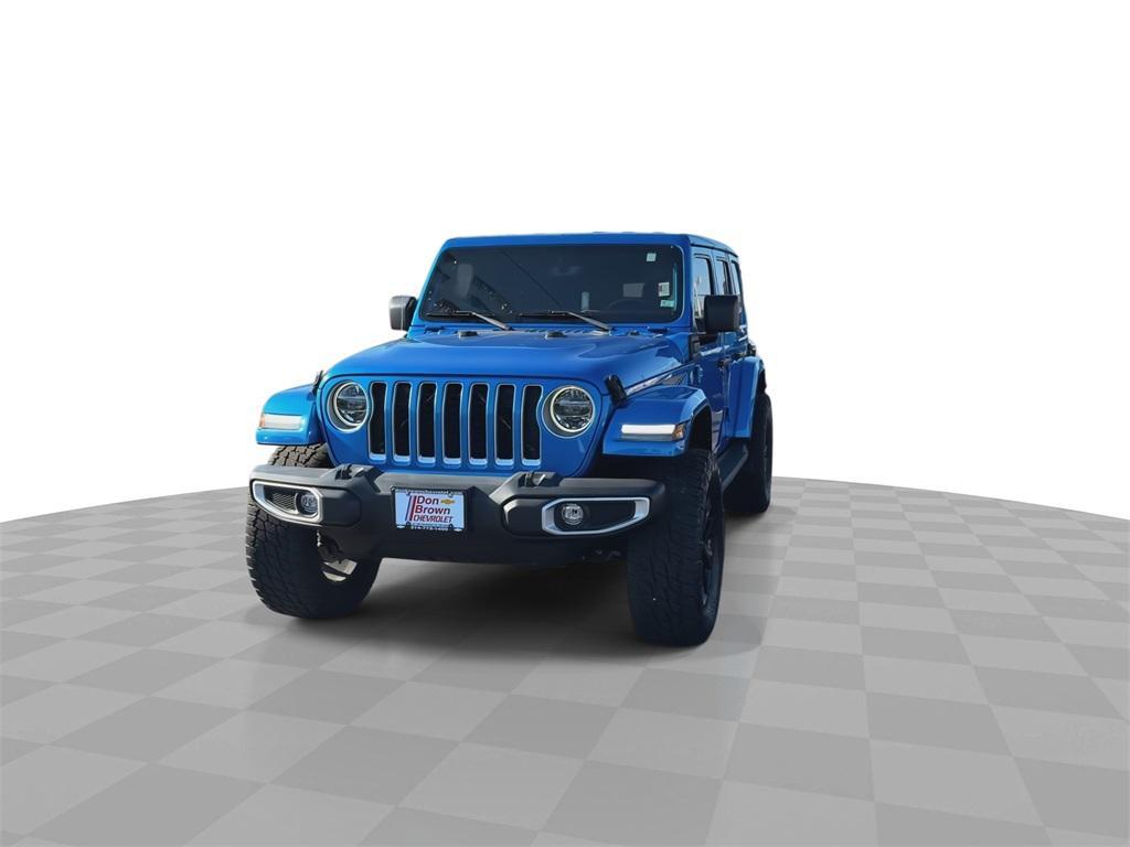 used 2021 Jeep Wrangler Unlimited 4xe car, priced at $31,254