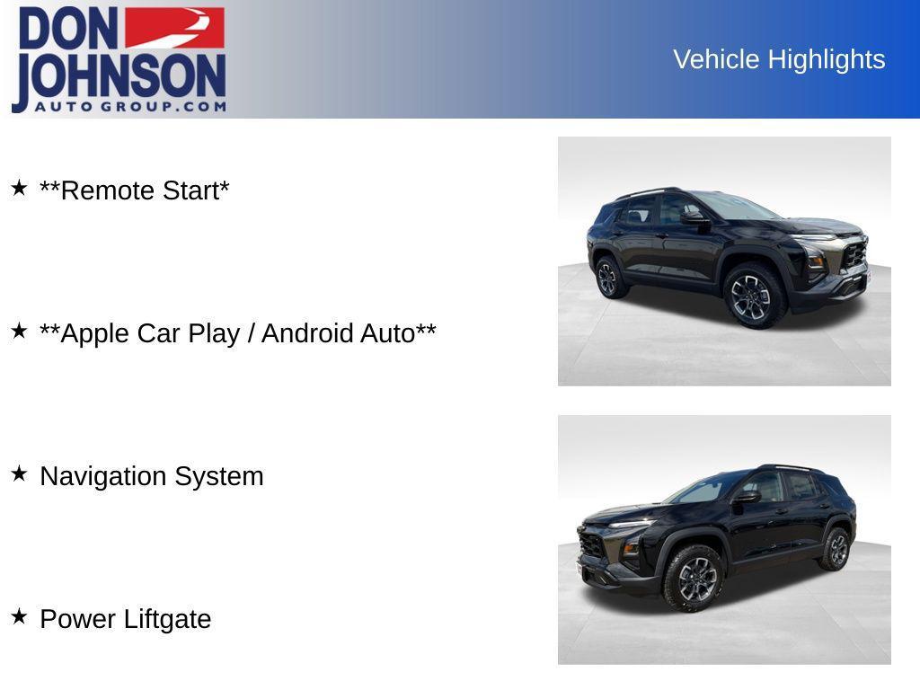 new 2026 Chevrolet Equinox car, priced at $36,395