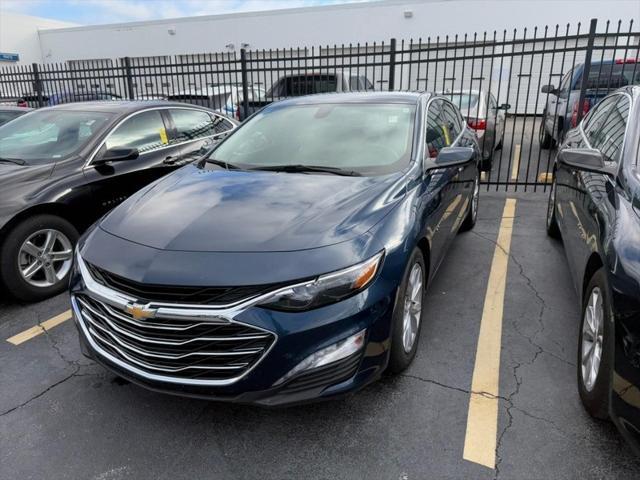 used 2022 Chevrolet Malibu car, priced at $18,782