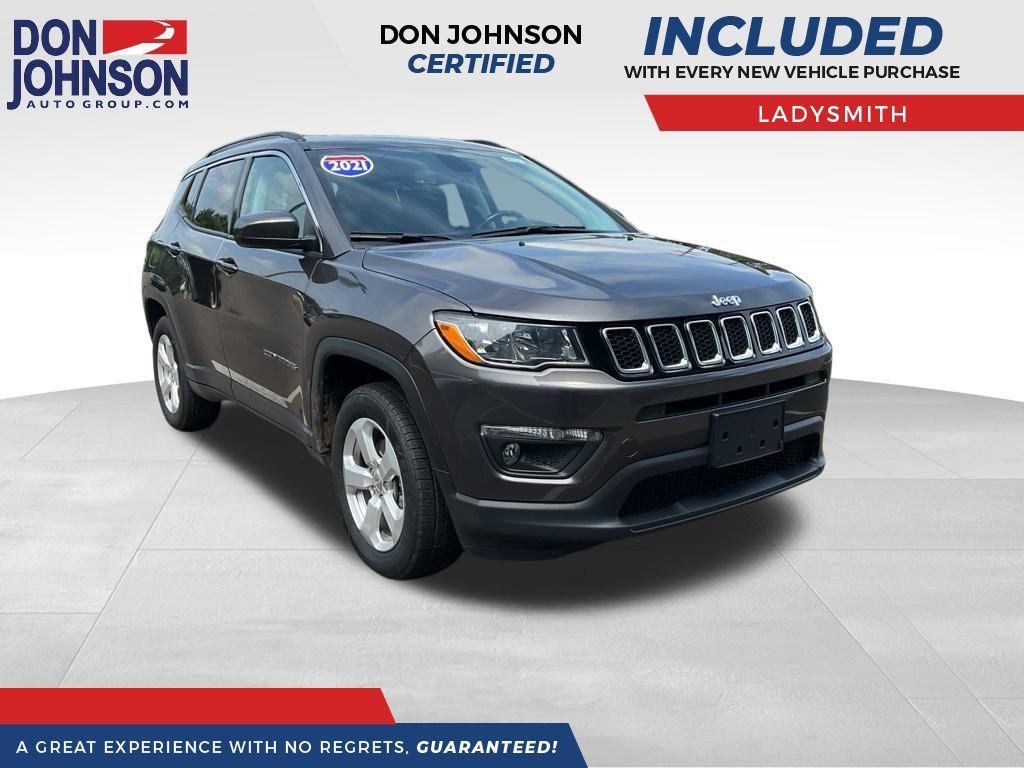 used 2021 Jeep Compass car, priced at $20,985