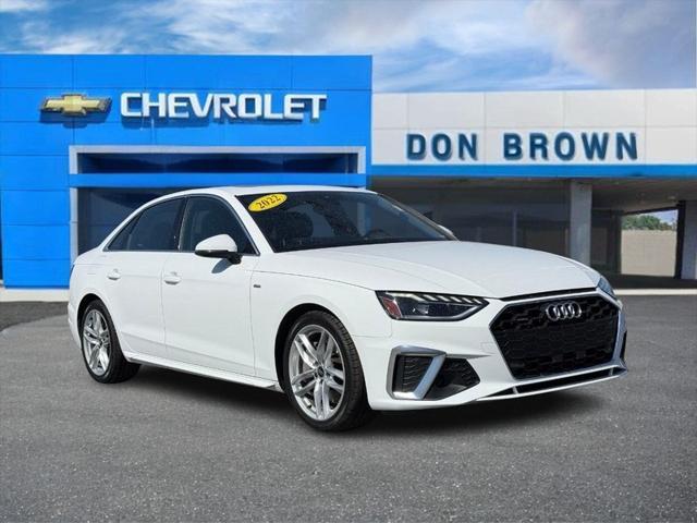 used 2022 Audi A4 car, priced at $24,440