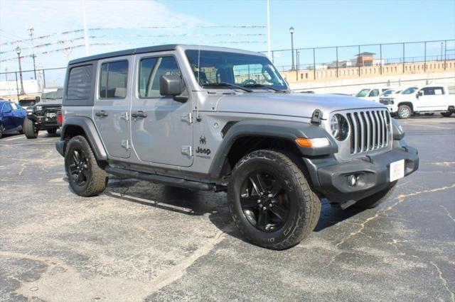 used 2020 Jeep Wrangler Unlimited car, priced at $27,233