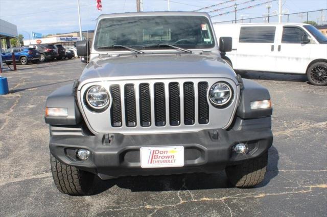 used 2020 Jeep Wrangler Unlimited car, priced at $27,233