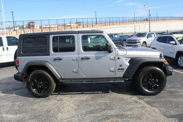 used 2020 Jeep Wrangler Unlimited car, priced at $27,233