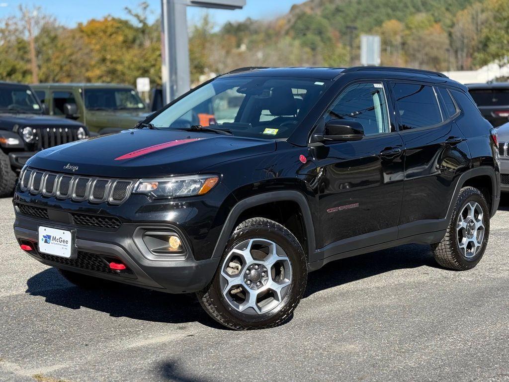 used 2022 Jeep Compass car, priced at $22,284