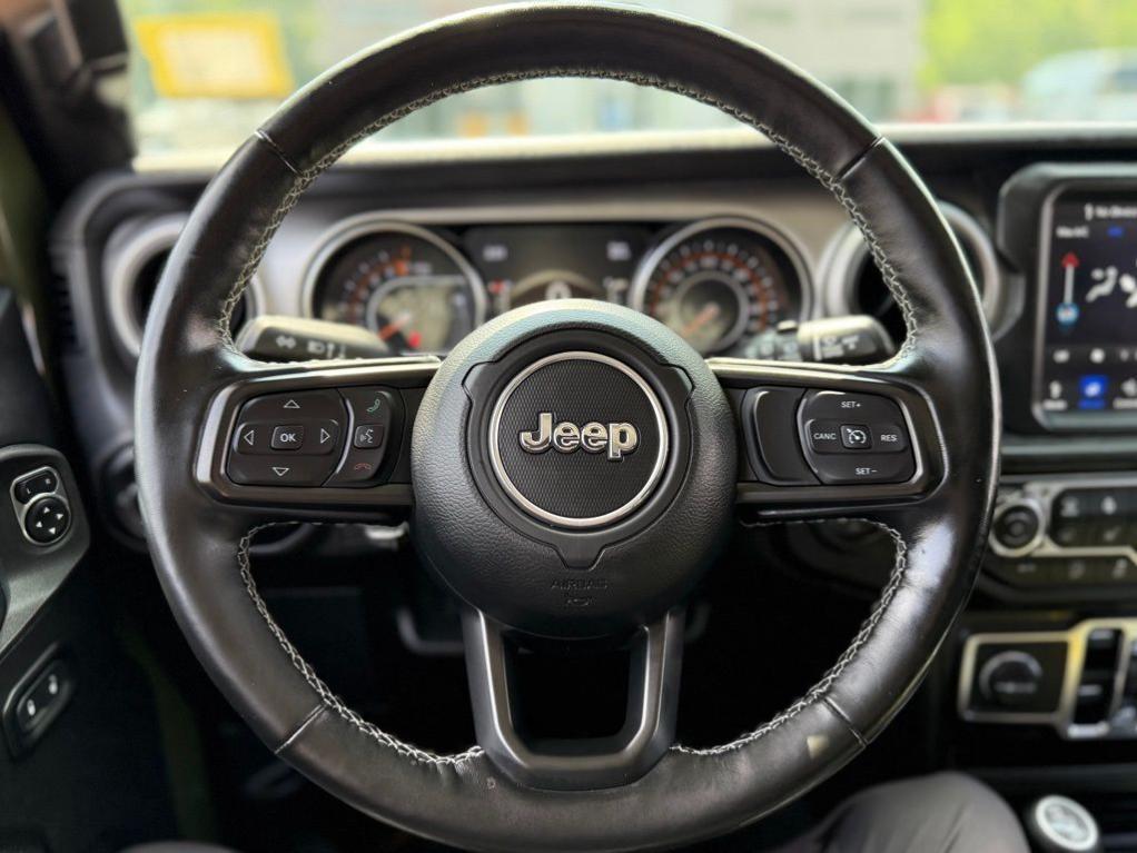 used 2021 Jeep Wrangler Unlimited car, priced at $33,872