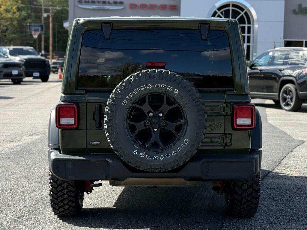 used 2021 Jeep Wrangler car, priced at $28,495