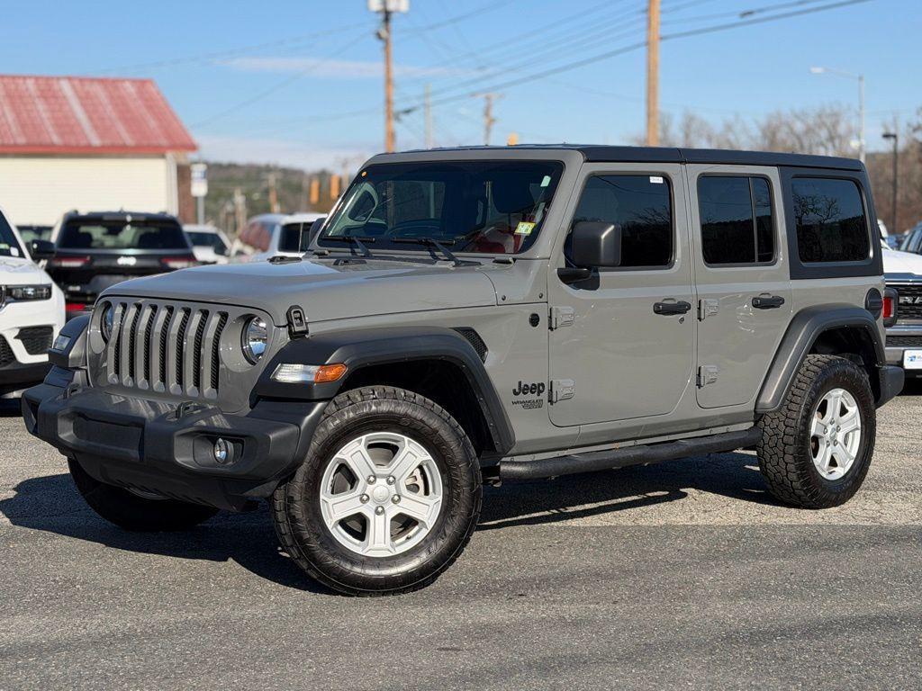 used 2021 Jeep Wrangler Unlimited car, priced at $30,987
