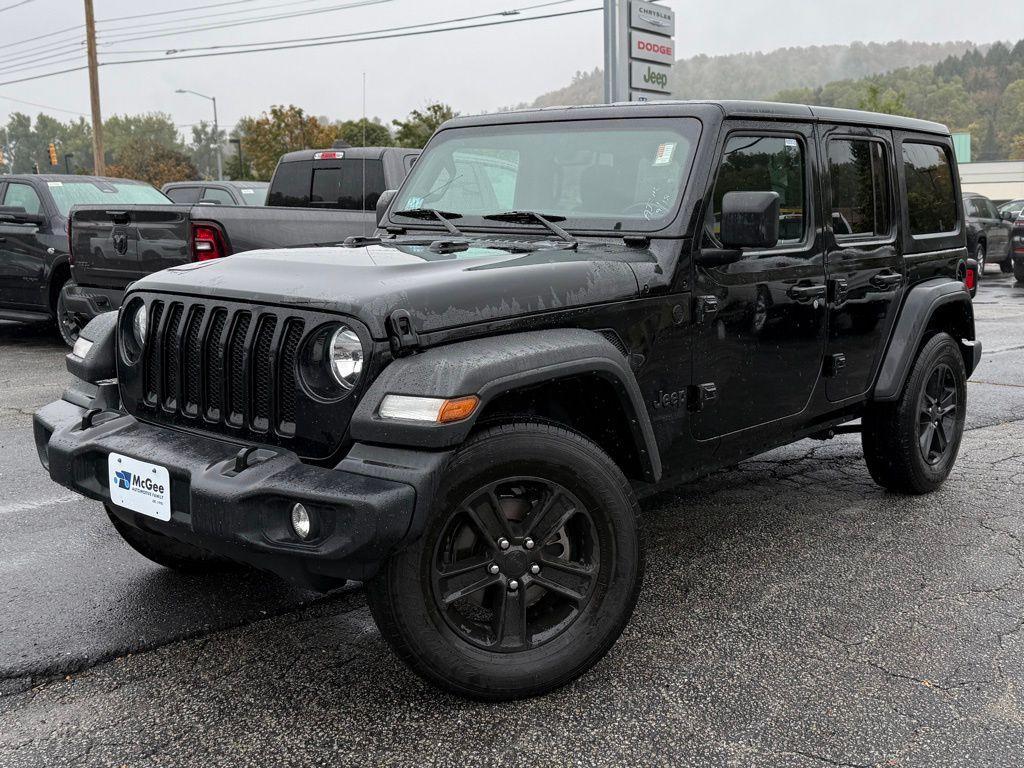 used 2022 Jeep Wrangler Unlimited car, priced at $33,772