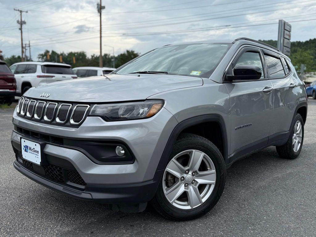 used 2022 Jeep Compass car, priced at $23,242