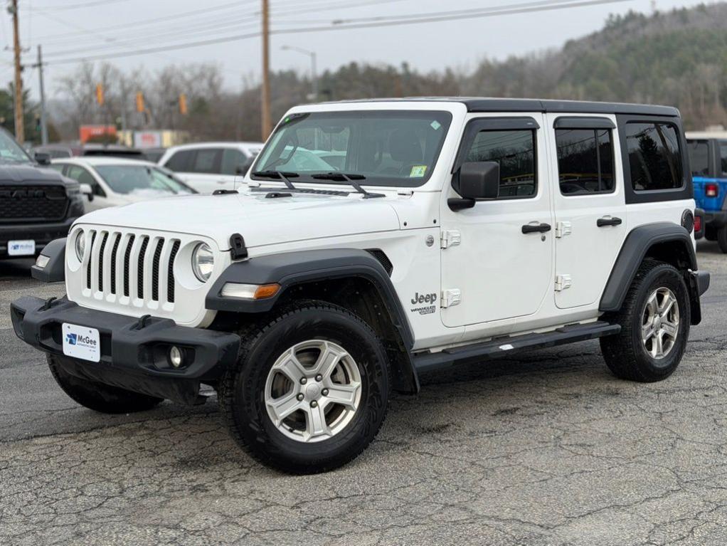 used 2019 Jeep Wrangler Unlimited car, priced at $21,188