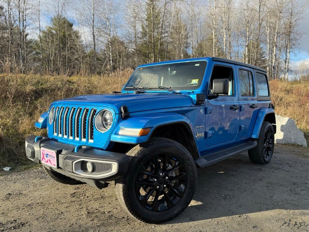 used 2022 Jeep Wrangler Unlimited 4xe car, priced at $31,625