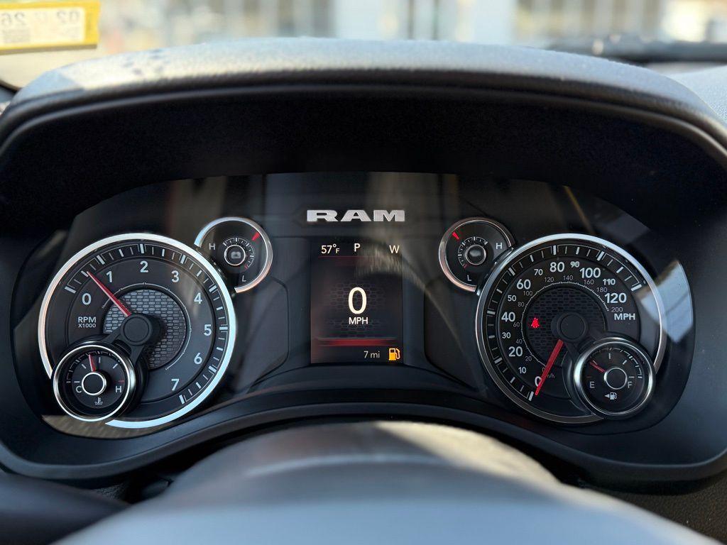 new 2025 Ram 1500 car, priced at $46,201