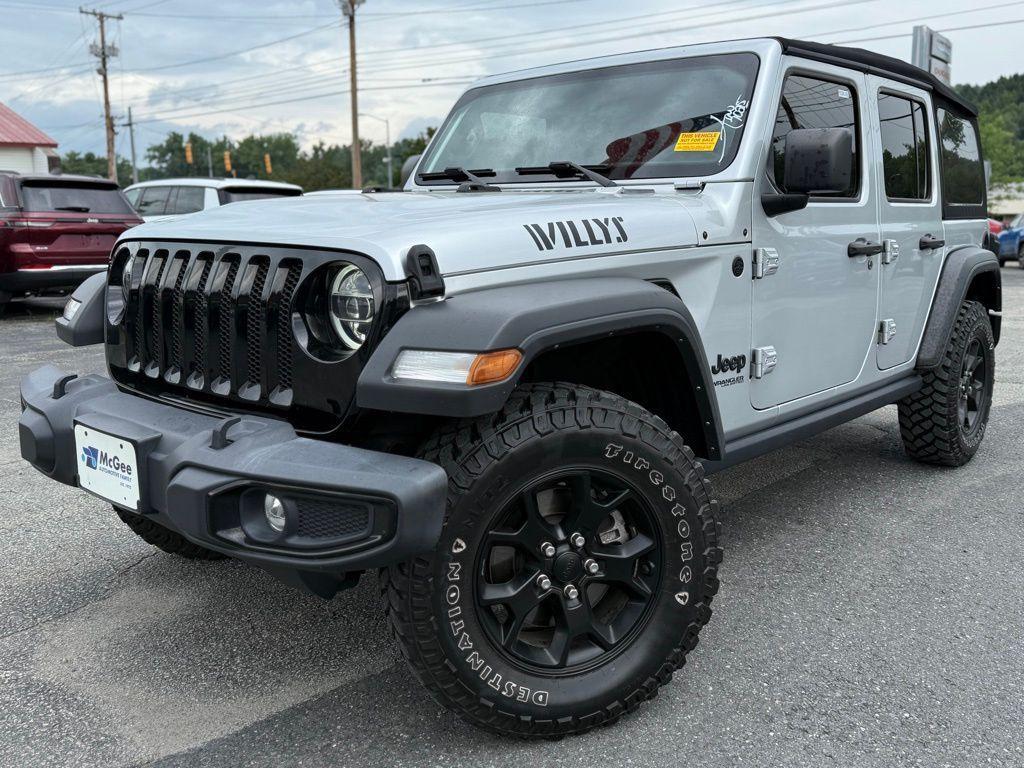used 2022 Jeep Wrangler Unlimited car, priced at $36,778