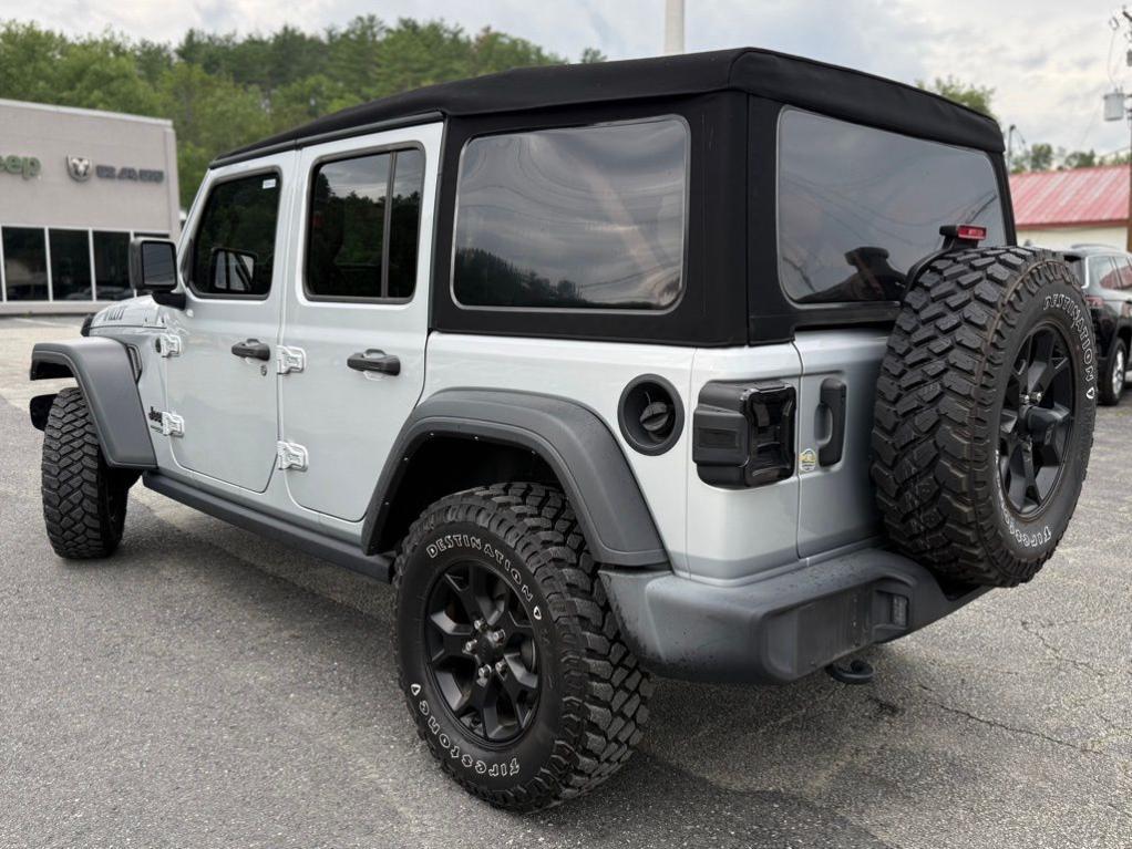 used 2022 Jeep Wrangler Unlimited car, priced at $35,987