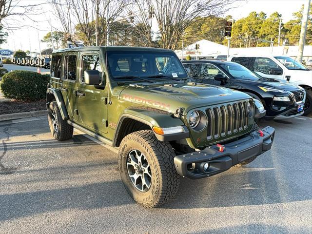 used 2021 Jeep Wrangler Unlimited car, priced at $32,862