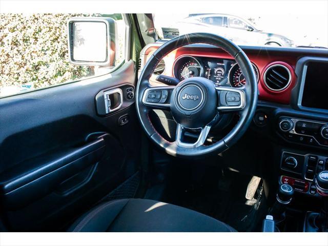 used 2021 Jeep Wrangler Unlimited car, priced at $29,645