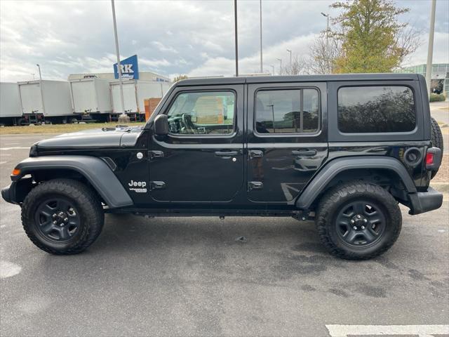 used 2019 Jeep Wrangler Unlimited car, priced at $25,864