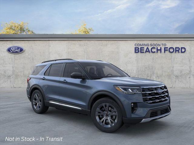 new 2025 Ford Explorer car, priced at $50,455