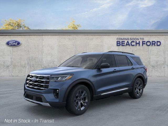 new 2025 Ford Explorer car, priced at $50,455