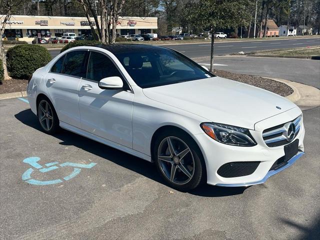 used 2015 Mercedes-Benz C-Class car, priced at $14,358