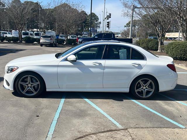 used 2015 Mercedes-Benz C-Class car, priced at $14,358