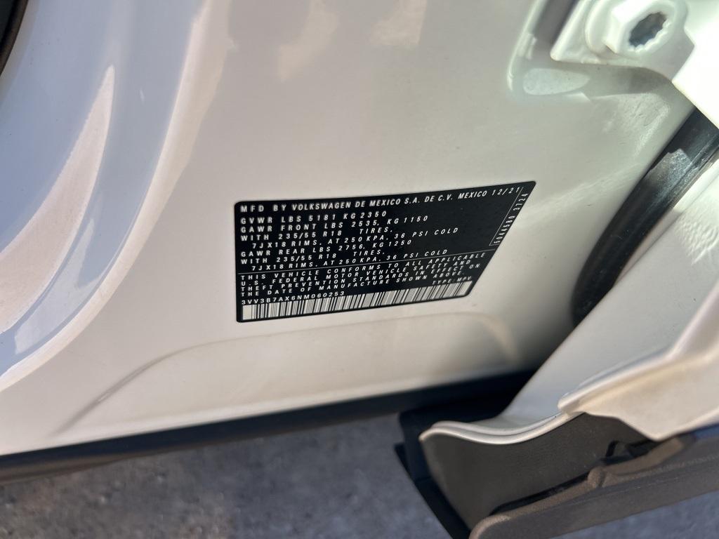 used 2022 Volkswagen Tiguan car, priced at $22,713
